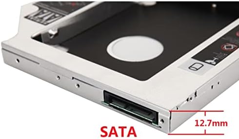 12,7mm SATA 2º disco rígido HDD SSD Optical Bay Caddy Frame Bracket para Toshiba Satellite L830 L855 L850 C850 C850-16W