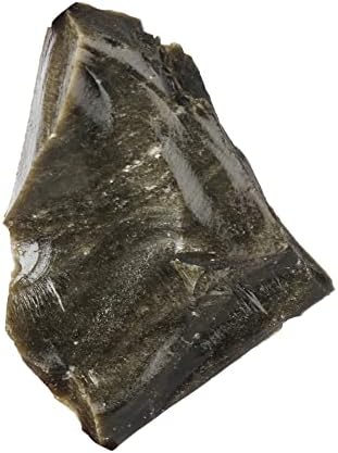 Gemhub Rocha natural Obsidiana negra 311,95 ct pedra preciosa ou que cai ou queda