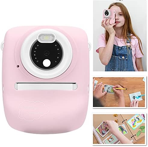 Câmera de selfie digital infantil P01b Print 2.4inch ips exibir vídeo gravador de vídeo lente dupla 1800w câmera para