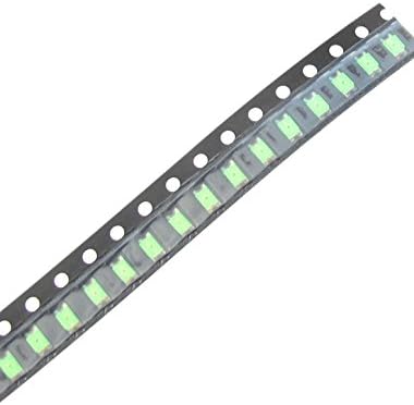 Aexit 40 PCs diodos SMD 1206 Lâmpada LED amarela Diodos Schottky Green Light emitindo diodos