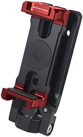 Feichao Desktop Tripé Montar o suporte do clipe de telefone 360 ​​° Adaptador dobrável rotativo com placa de liberação rápida para telefone SLR Acessórios para fotografia de câmera