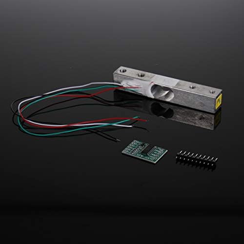 Nuobesty HX711 Sensor de pesagem dupla- 24 bits de precisão A/ D Sensor de pressão do módulo 1 kg