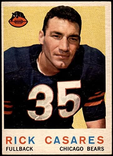 1959 Topps # 120 Rick Casares Chicago Bears Ex Bears Florida
