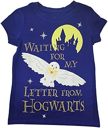 Camiseta de meninas harry potter hogwarts (azul marinho