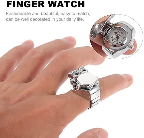 Retro Owl Pattern Watch Watch Gift Creative Watch Decorative Small Ring Watch- decorativo pequeno