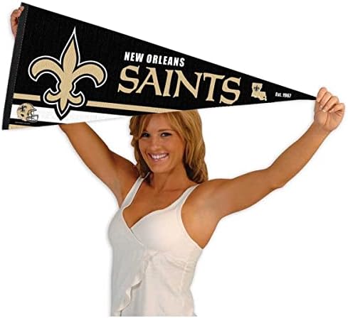 New Orleans Saints Pennant Banner Flag