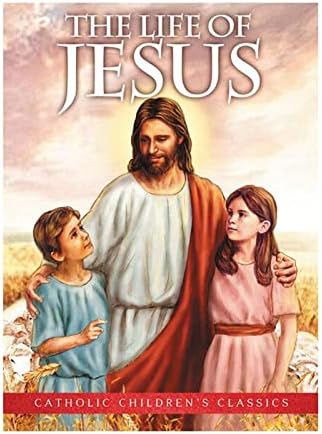 Brands Christian Brands Catholic Classics Children's Books, 7.5x5.5x 1.0, A vida de Jesus