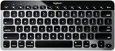 Logitech Easy -witch K811 Teclado Bluetooth sem fio para Mac, iPad, iPhone, Apple TV