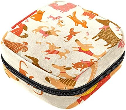 Dogs Animal Period Bolsa de bolsa menstrual bolsa, bolsa de armazenamento grande bolsa sanitária para absorventes de guardana