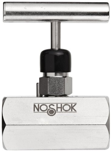 Noshok - válvula de agulha, conexão ½ in.