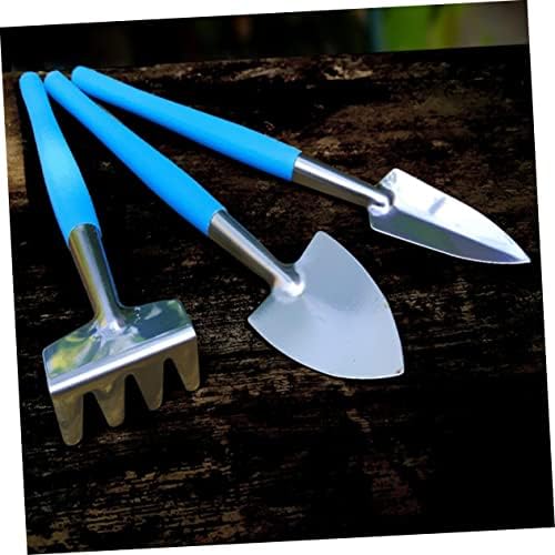 Yardwe 1 Conjunto/3 PCS Set Toy Mini Spade Shovel Mini Garden Tool Garden Tools Ferramentas de jardim de jardinagem BONSAI BULAÇÃO MACA DE POT CHIVE