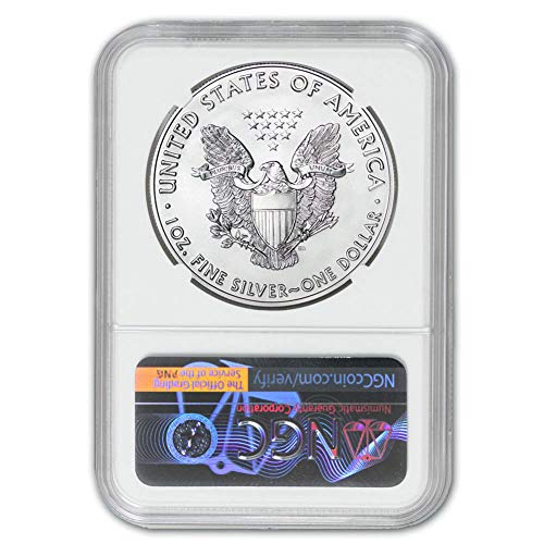 2021 1 oz American Silver Eagle MS-70 $ 1 MS70 NGC