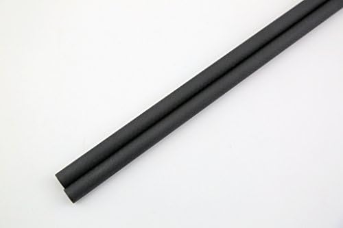 Shina 3k Roll embrulhado 10mm Tubo de fibra de carbono 9mm x 10mm x 500mm Matt para RC Quad