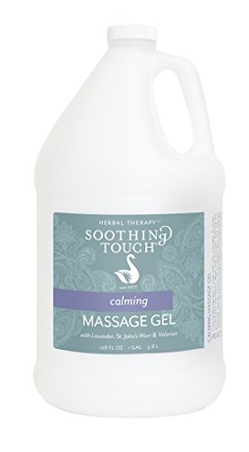 Gel de massagem calmante calmante, lavanda, 8 onças