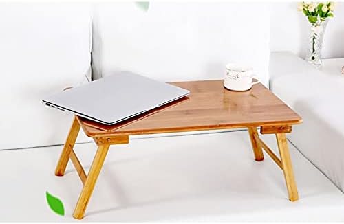 Liruxun dobrável portátil Stand Stand Laptop Desk Notebook Mesa de laptop para sofá -cama Bande