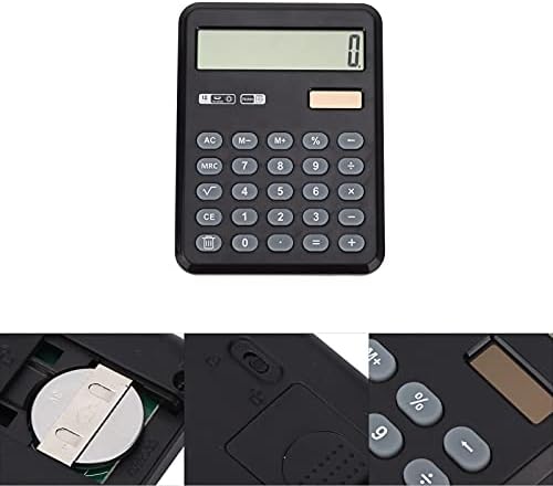 Retire a calculadora com o bloco de notas, calculadora de desktop de exibição de várias funções com escova, calculadora portátil