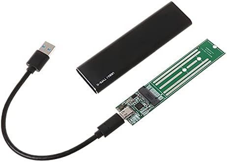 Conectores e USB -C M.2 Drive Hard Drive Gabinete B Key SATA SSD Reader para USB 3.0 Adaptador portátil -portátil -
