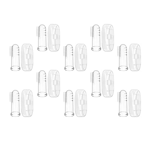 Kisangel Kids Toys Kids Toys 30Sets Língua e treinamento para crianças animais de estimação GOMAS DE GOMAS DE BOMGAS MASSagers Clear