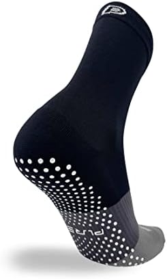 Soccer de meias de atleta puro - Soccer - Acessórios para meias de gripagem acolchoada não deslizante