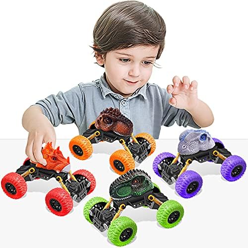FFTROC Packing Dinosaur Toys e brinquedos de dinossauros de tamanho grande para carros para meninos