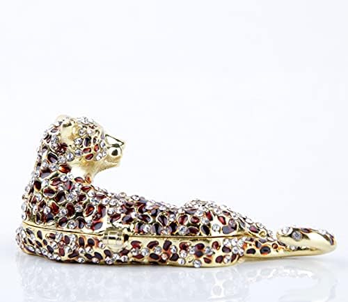Setebees 24k Golas de jóias de leopardo dourado