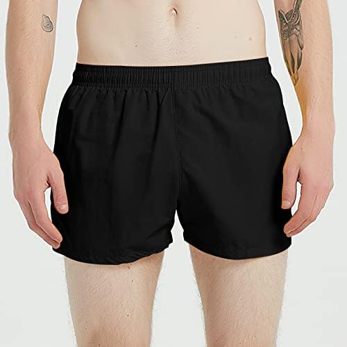 Shorts bmisegm para homens homens casuais moda casual cor sólida de cor sólida calça de secagem plus size size nadar curto para