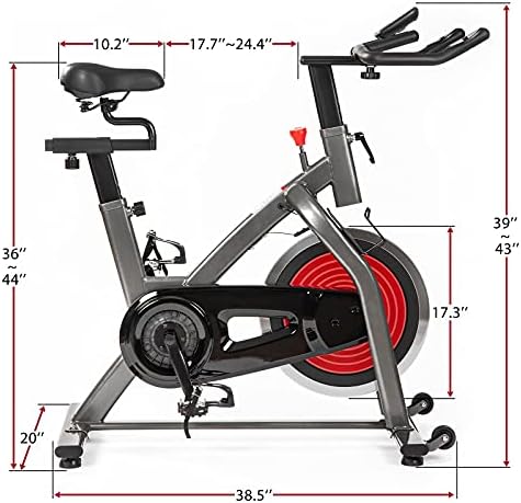 Bicicleta de pedal portátil, bicicleta de bicicleta interna de bicicleta, exercício de pedal de bicicleta de mesa com sensor de monitor/ pulso ajustável, para treino doméstico acionamento de cinto silencioso