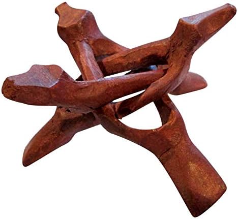 Pacote de 6 - 6 - 6 - 6 - Pacote, suporte de madeira por atacado em massa, bola de cristal, suporte de casca de abalone, artesão esculpida