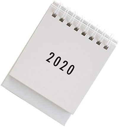 Calendário de calandar calandar 1pcs calendário profissional calendário 2020 Desktop Paper Calendário Mini tabela calendário