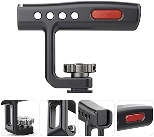 Mobestech 8 Câmera de embalagem Câmera de sapato frio Câmera de gaiola de gaiola de câmera de metal alça de alça de