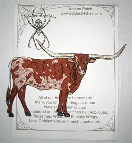 Texas Longhorn Bull Gado Ferro no Patch