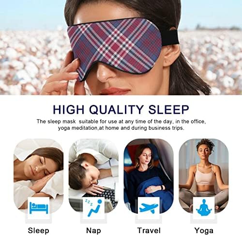 Máscara de olhos para dormir respirável, capa de sono de olho fresco para descanso de verão, vedação elástica de contornos