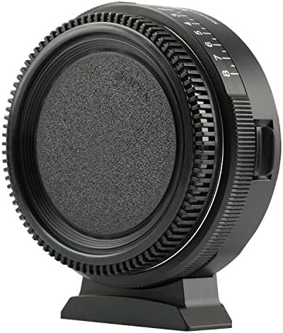 VILTROX NF-M43X Foco Manual Foco 0.71x Redutor Redutor Adaptador de montagem Lens de montagem com controle de abertura para lente Nikon G D para câmera M4/3 Mirrorless GH5 GF9 GX85 GX8 E-M5 E-M10 E-PL3 Pen-F BMPCC