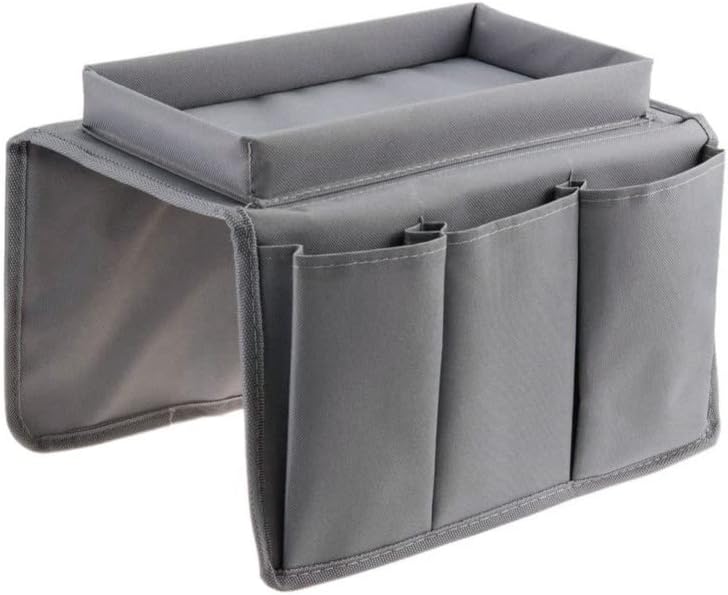 Vigan 600D Oxford Cloth Sofá TV TV Remote Control Handset Organizador Caddy se encaixa sobre cadeiras de poltronas com bolsos de