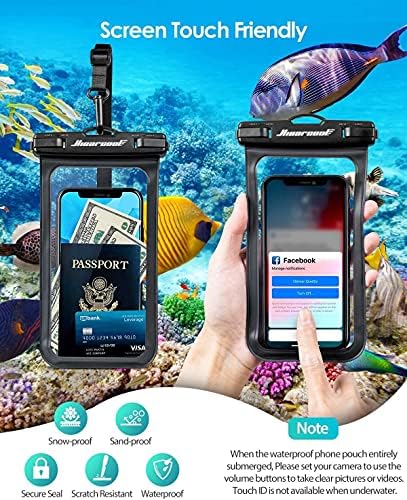 HIEARCOOL CASA UNIVERSAL DE ÁGUAs, bolsa de telefone impermeável compatível com iPhone 13 12 11 Pro Max XS Max XR x 8 7 Samsung Galaxy