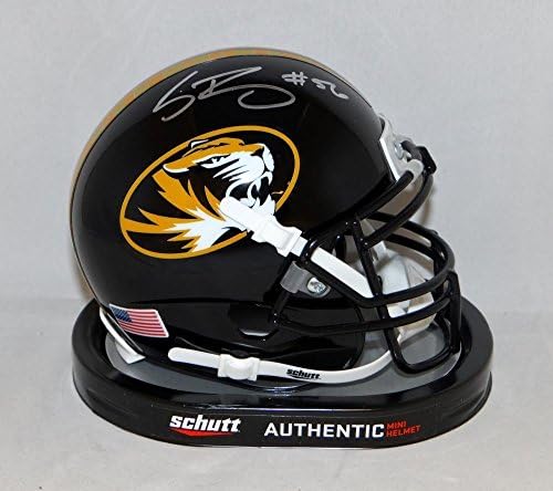 Shane Ray autografou Missouri Tigers Schutt Mini capacete -JSA W autenticado - Mini capacetes de faculdade autografados