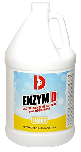 Big D 1500 Enzym D Digestor Desodorante, fragrância de limão, 1 galão - quebra o desperdício orgânico e destrói odores - ideal para uso na urina em banheiros e tapetes