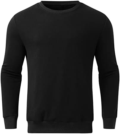 Dsodan Sweethirs Casual Sweetshirts Crewneck Sports Sports Pullover Jersey Tops de manga longa com suéter atlético forrado