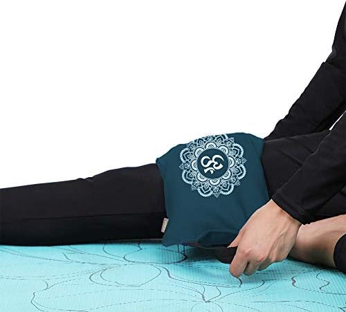 Saco de areia de ioga - algodão não preenchido para pesos de ioga e treinamento de resistência, tamanho - 7,5 x 17