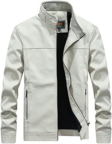 Ruiy mass casacos jaqueta de couro motocicleta moda slim fit Faux Leather Collar Filed Harm Plus elegante Jackets vintage elegantes