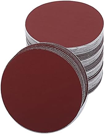 Lixa de polimento de metal de madeira 100 5 de 125 mm de lixa redonda discos de 40-2000, usados ​​para selecionar os discos de lixando de gancho e loop da lixadeira