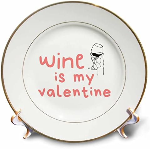 3drose Rosette - Citações dos namorados - vinho é meu dia dos namorados - pratos