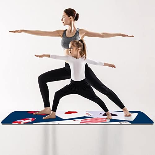 Yoga Mat, tapetes de ioga para treino doméstico, tapete de exercícios, tapetes de exercícios, tape