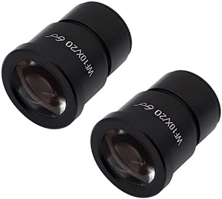 Kit de acessórios para microscópio para adultos microscópio ocular oculares de lente de lentes larga de lentes de microscópio