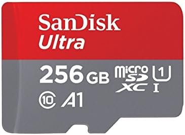 Sandisk 256 GB Ultra Micro SDXC Memory Card Funciona com o pacote Samsung Galaxy Tab A, Tab Active 2 Telefone UHS-I