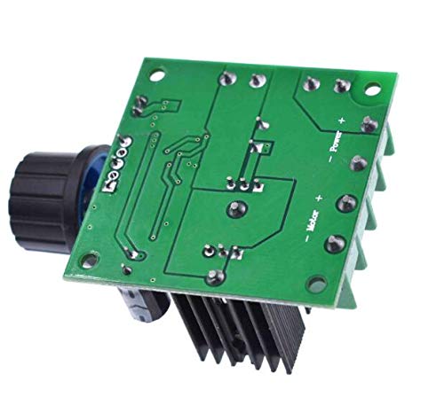 12V-40V 32V 10A AUTO PWM DC MOTOR SPEED Controller Regulador Governador com botão Volt Regulador Dimmer 400W Módulo de placa