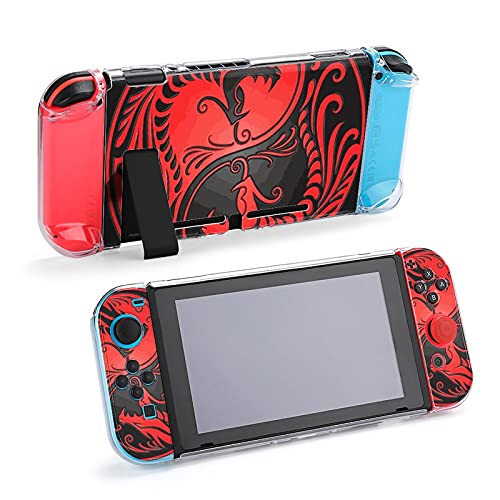 Dungeons e Dragons TPU carregando estojo de capa de proteção para o Nintendo Switch Console Controlle