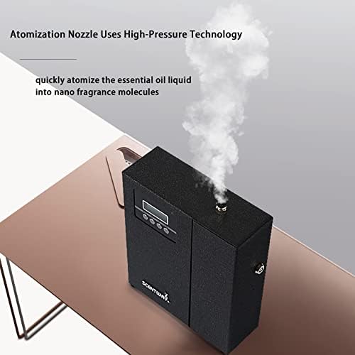 Secntway Smart Fragrance Machine 150ml Óleo essencial nebulizador Máquina de ar de aroma de ar silencioso 丨 spray de ar frio sem