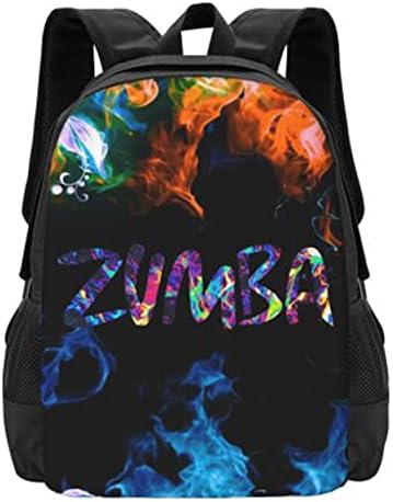 Lumugun ILOVE ZUMBA Daypack Sports Bag de bolsa de armazenamento Mochilas Backpachas Bolsa Bolsa de camping de viagens