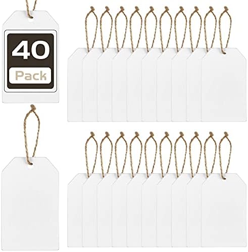 40 peças mini marcas de quadro -negro tags de meias de madeira tags tags de dupla face
